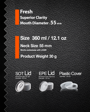 Cover 55 mm
