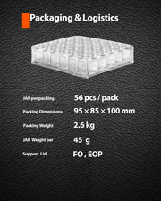 SQUARE JAR 500ml